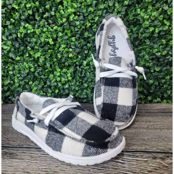Gypsy Jazz Shoes New Gypsy Jazz Black White Buffalo Plaid